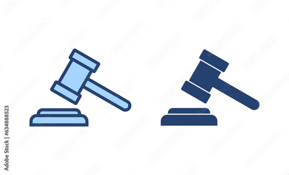Gavel icon vector. judge gavel sign and symbol. law icon. auction hammer Gavel icon vector. judge gavel sign and symbol. law icon. auction hammer