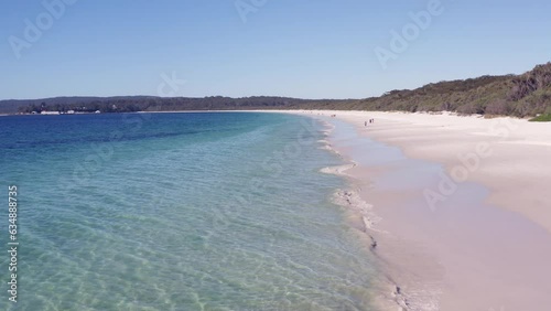 Wallpaper Mural beach and sea, calm sea, sand, horizon, nature, landscape, blue sky, sand, areal  Torontodigital.ca