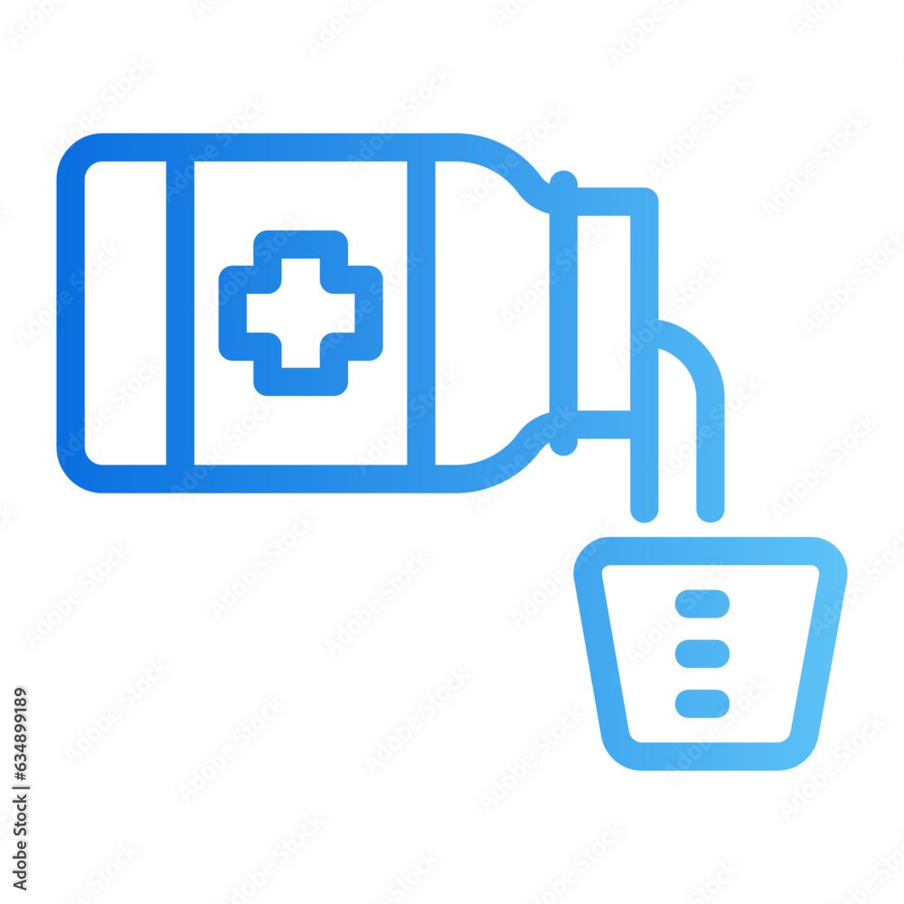 syrup gradient icon syrup gradient icon