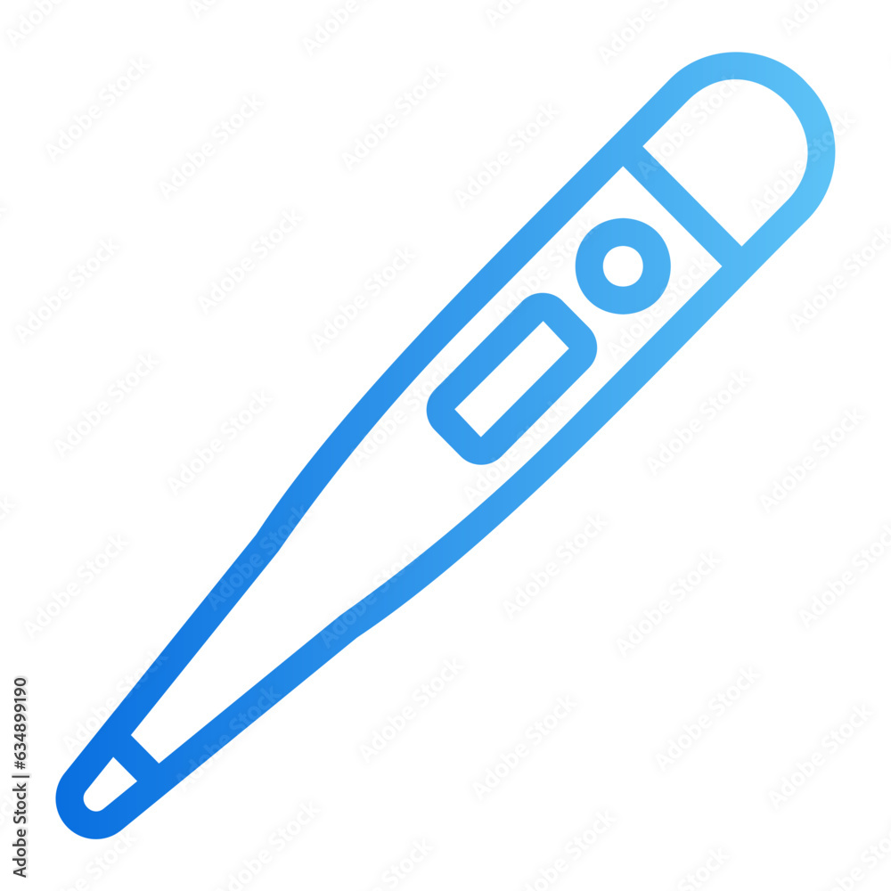 thermometer gradient icon thermometer gradient icon