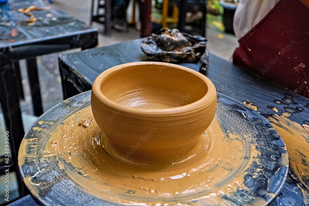 the activity of making handicrafts from clay or often called pottery class and some of the results the activity of making handicrafts from clay or often called pottery class and some of the results