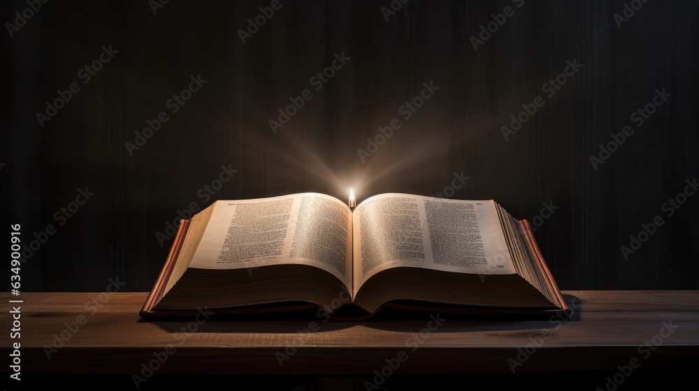 Image of an open book displaying sacred verses or teachings. Image of an open book displaying sacred verses or teachings.
