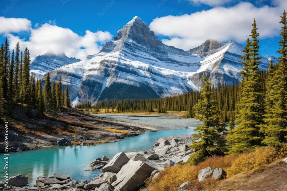 Majestic Peaks Unveiled: Awe-Inspiring Mountain Ranges with Snow-Capped 