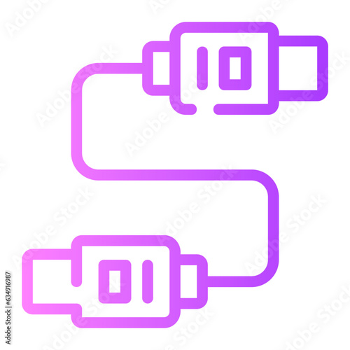 plug in gradient icon