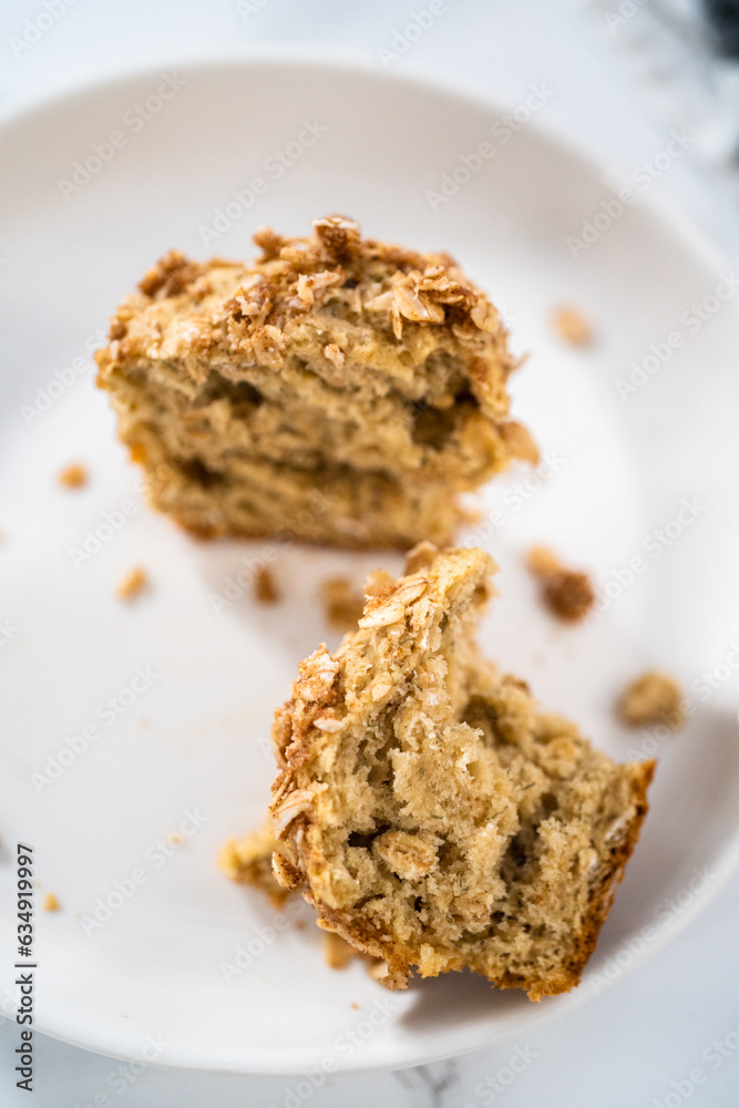 Banana Oatmeal Muffins Banana Oatmeal Muffins
