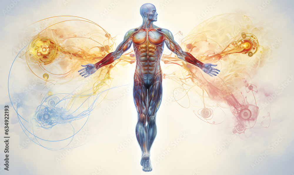 Radiant Connections Visualizing the Interplay of Human Energies and ...