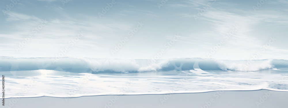 Obraz premium ocean water surface waves