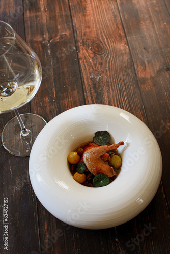 Quail With Grapes (Cailles aux raisins)