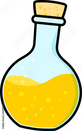 potion for halloween decorative element