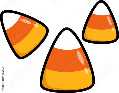 candy for halloween decorative element