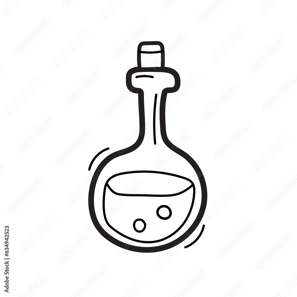 Halloween potion doodle