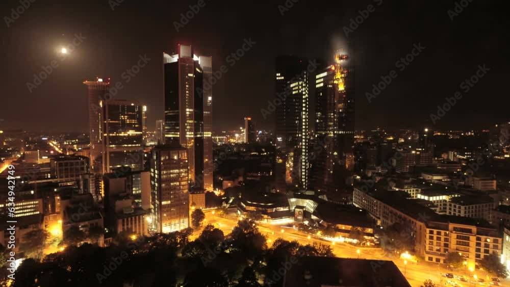 custom made wallpaper toronto digitalTime lapse of urban city buildings blocks district