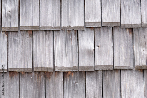 Neatly laid out pieces of old boards