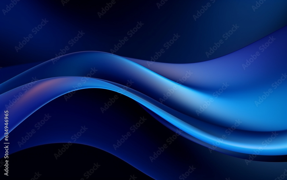 Abstract luxury gradient blue background smooth