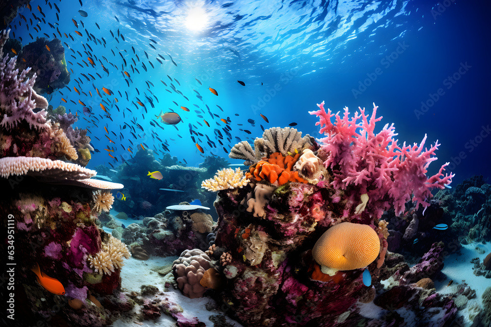 Dive into the depths of the underwater, there are the fantastic places. Beautiful coral and old culture.