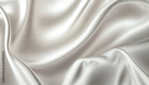 Smooth elegant silk fabric background. Textile texture. Vector illustration