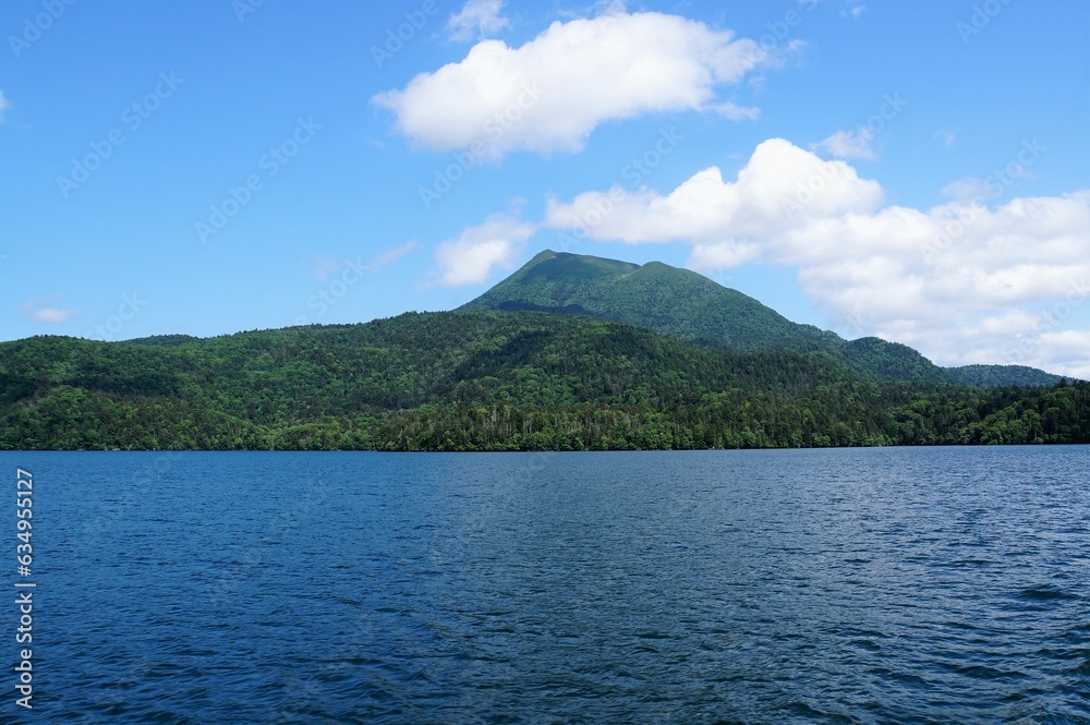  View from Sightseeing Boat - Akan Lake,Hokkaido,Japan