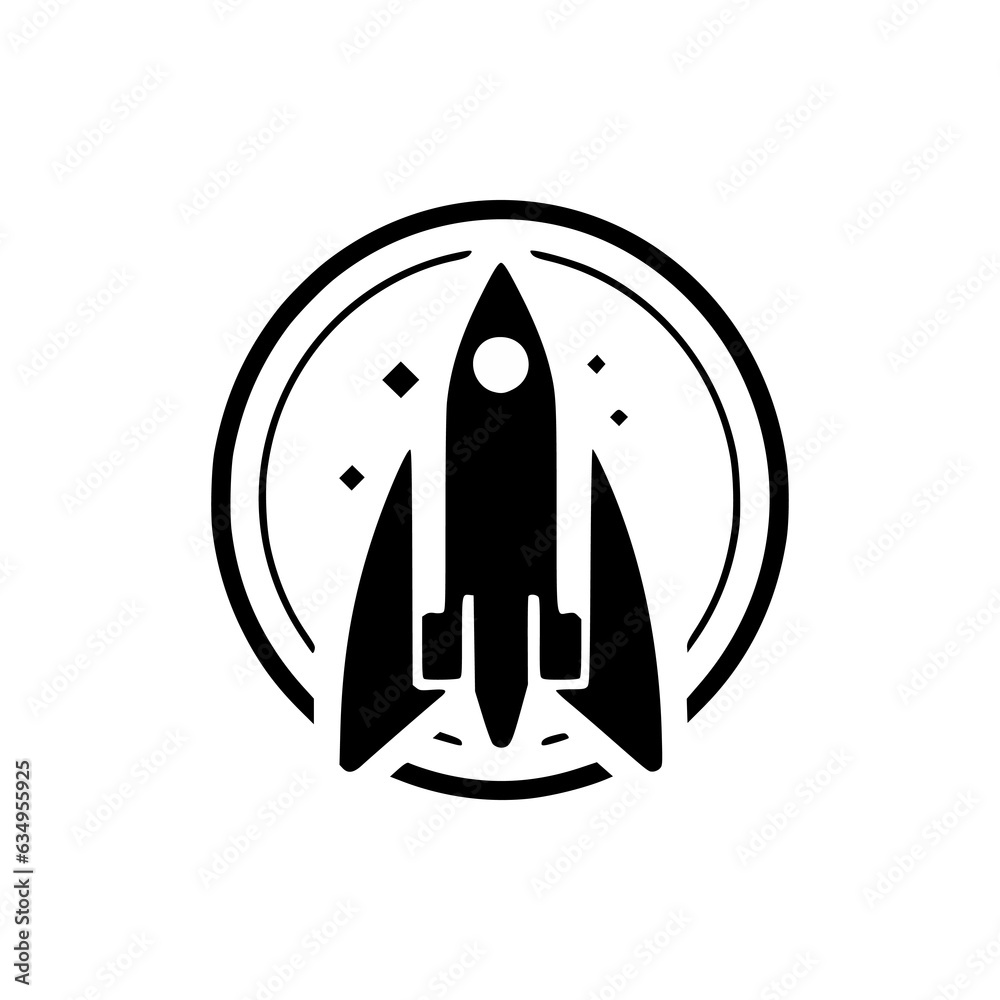 simple rocket industry technology science logo vector illustration template design simple rocket industry technology science logo vector illustration template design
