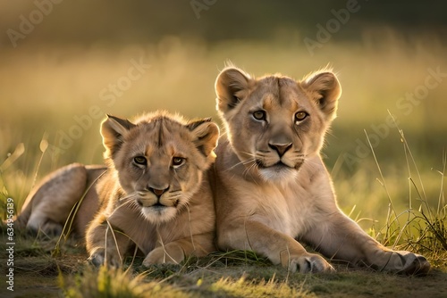 lion and lioness © ra0
