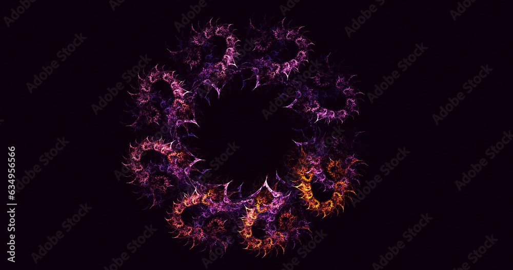 3D rendering abstract circle light background 3D rendering abstract circle light background