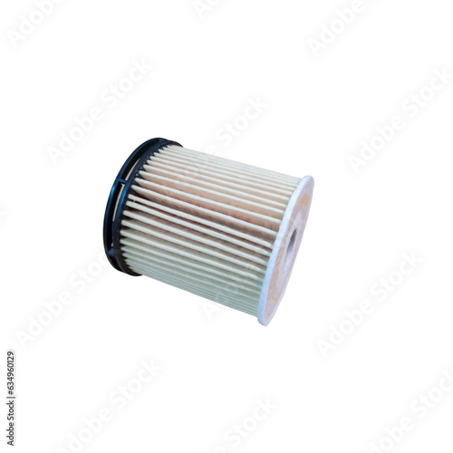 filter oil spare parts or car engine oil filter refills with a transparent background