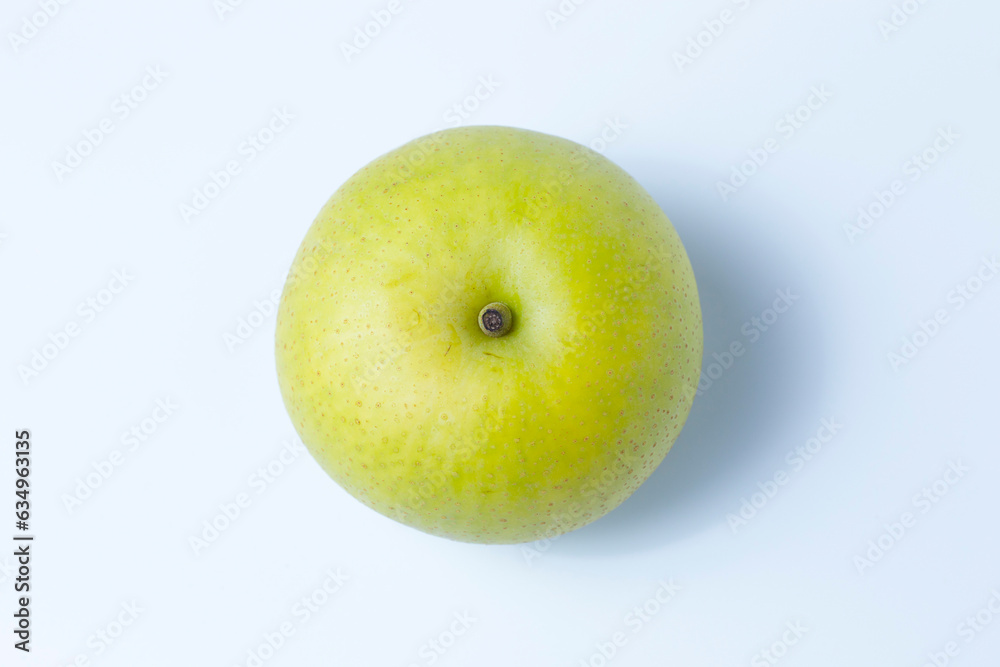 白背景の梨の写真 青梨 二十世紀梨 Stock Photo | Adobe Stock