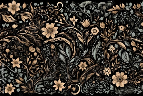 seamless floral background
