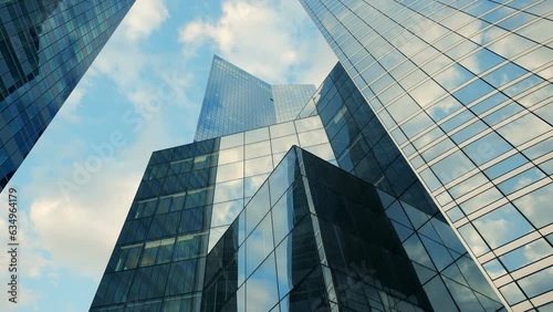 Wallpaper Mural Time lapse of urban city buildings blocks district Torontodigital.ca