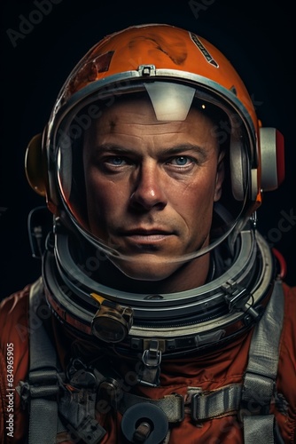 Portrait Of Astronaut, Generative AI  © Shooting Star Std