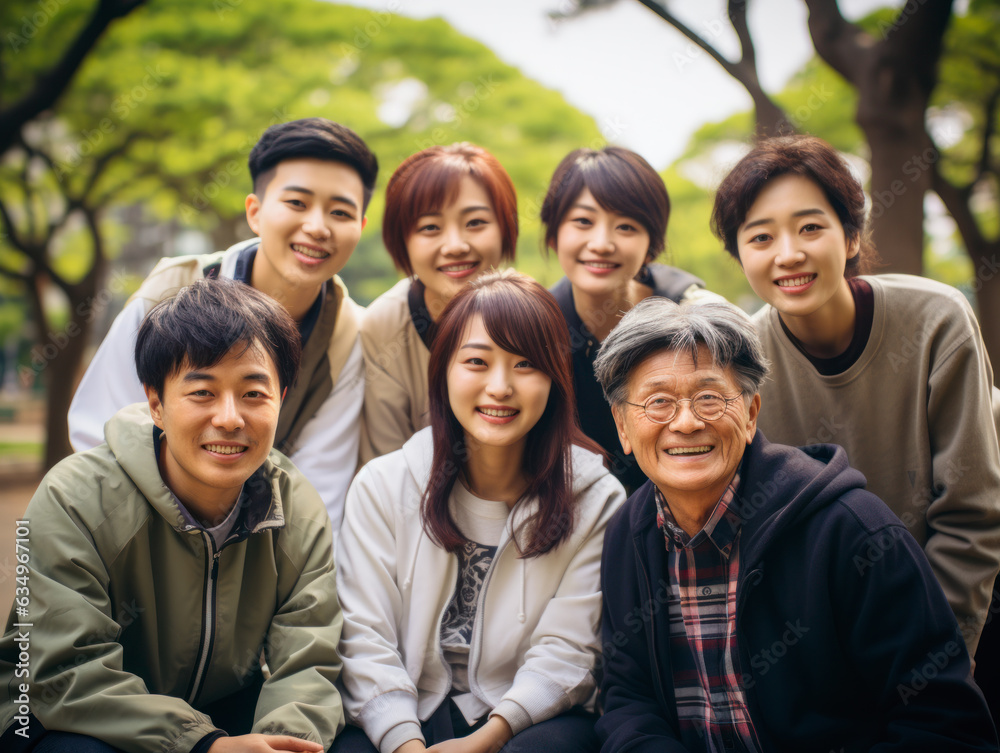 group of senior people group of senior people