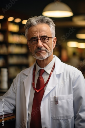Portrait Of Pharmacist, Generative AI