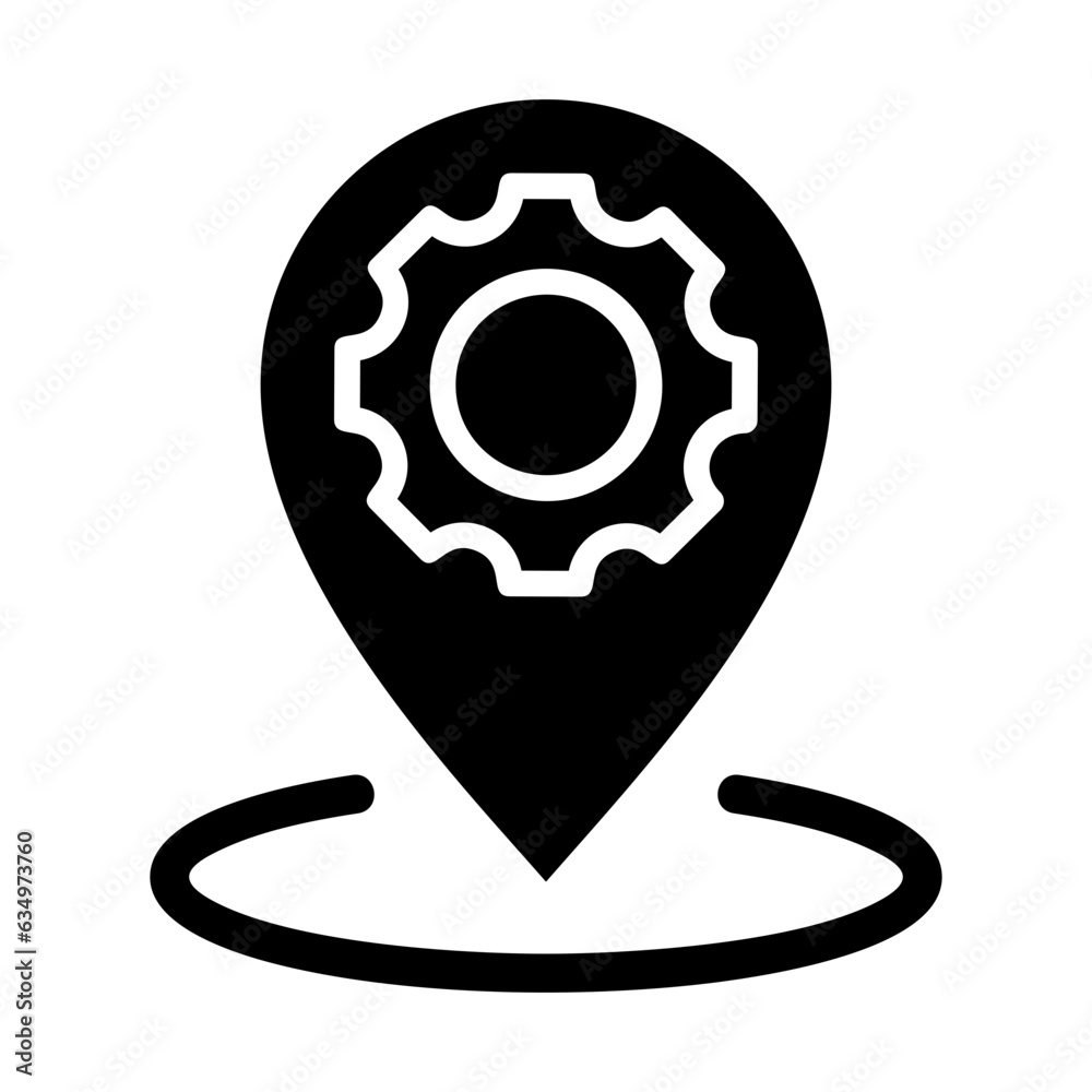 Localization,maps and location,maintenance,pin,settings,gear Localization,maps and location,maintenance,pin,settings,gear