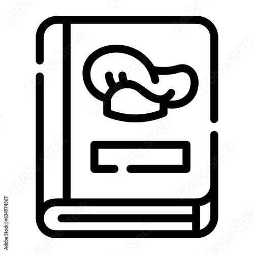recipes Line Icon