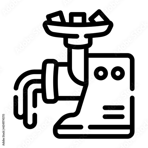 meat grinder Line Icon