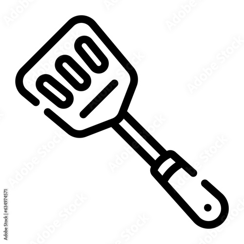 spatula Line Icon