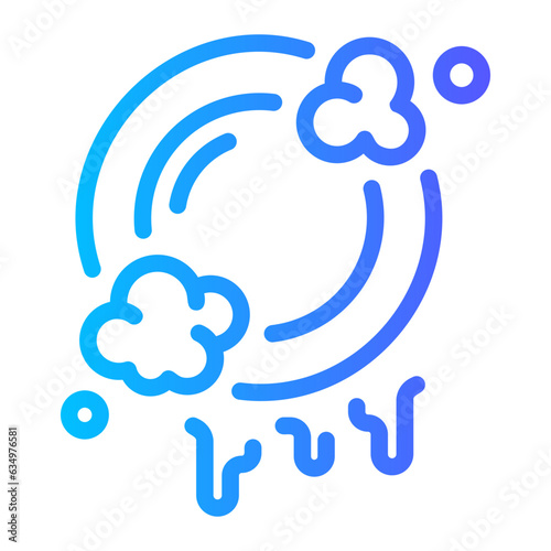 dishes Line Gradient Icon