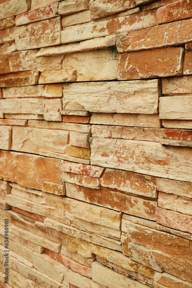 Diminishing Perspective View of Rough Stone Blocked Wall Diminishing Perspective View of Rough Stone Blocked Wall