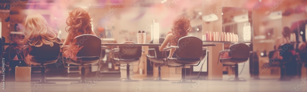 Beauty salon background Beauty salon background