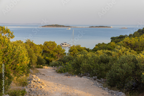 Kaprije Island, the Adriatic Sea in Croatia