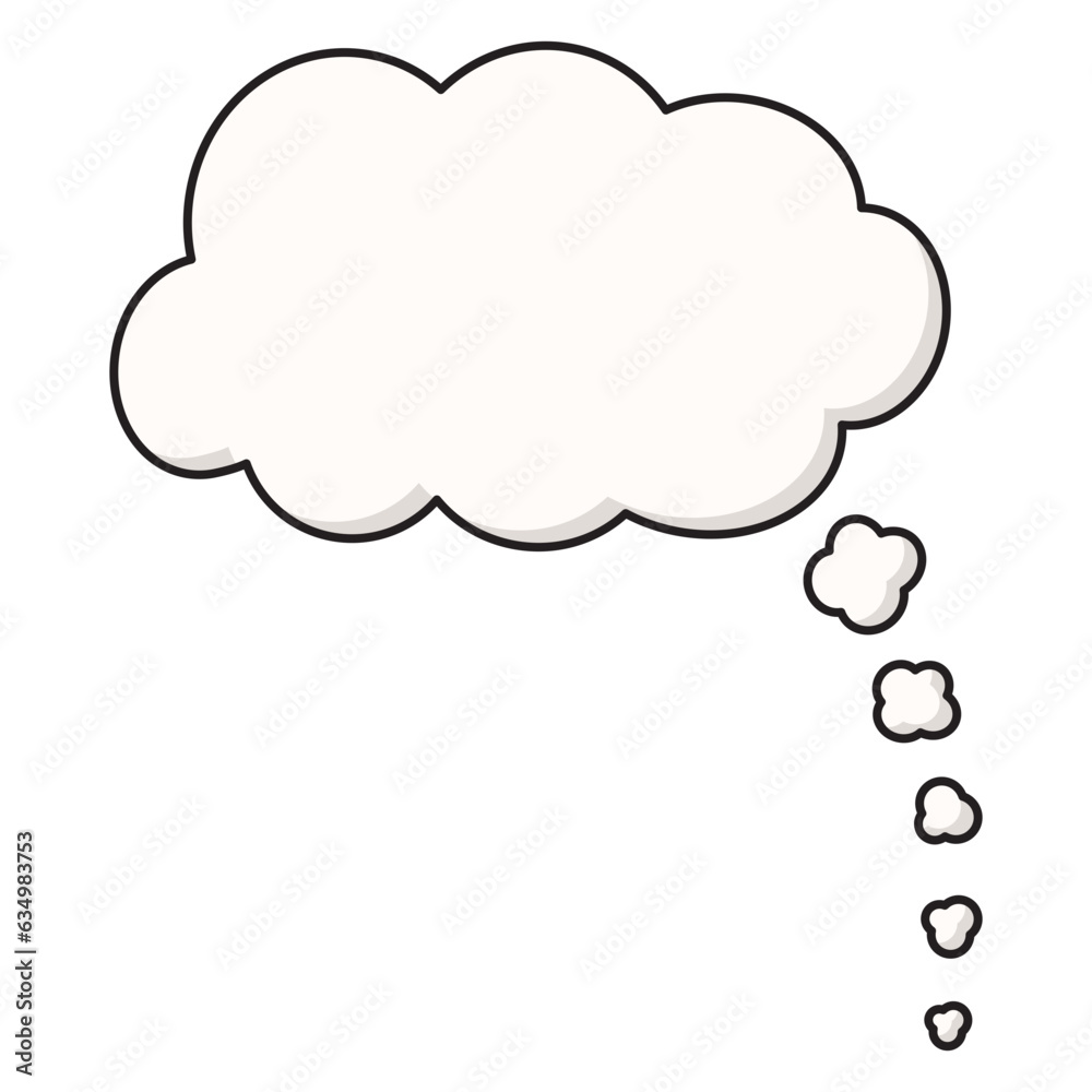 Comic Bubble Template Illustration Comic Bubble Template Illustration