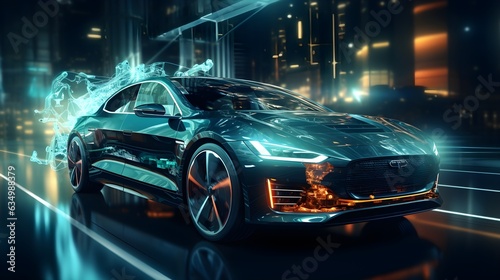 Silent Revolution: 3D Insights into Electric Vehicle Technology © Yaiza Canvas
