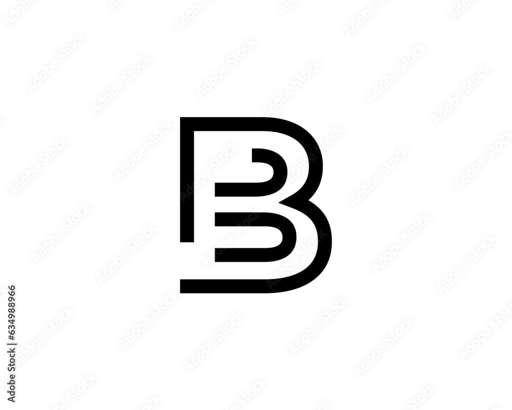 Letter B Logo Desing Vector 111 Letter B Logo Desing Vector 111