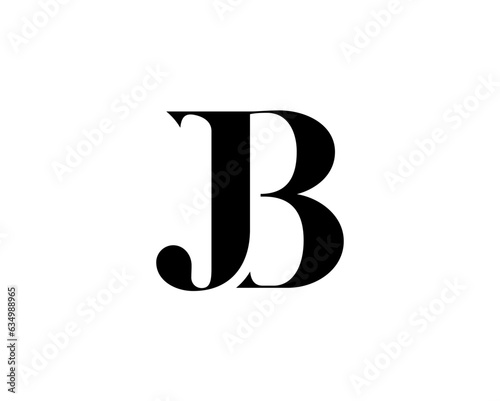 Letter JB Logo Desing Vector 111