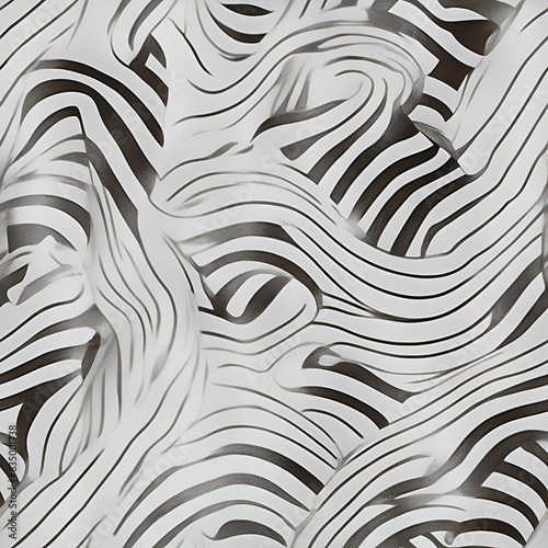 zebra skin saemless pattern photo