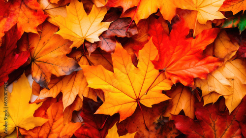 Vibrant Fall Foliage Carpet