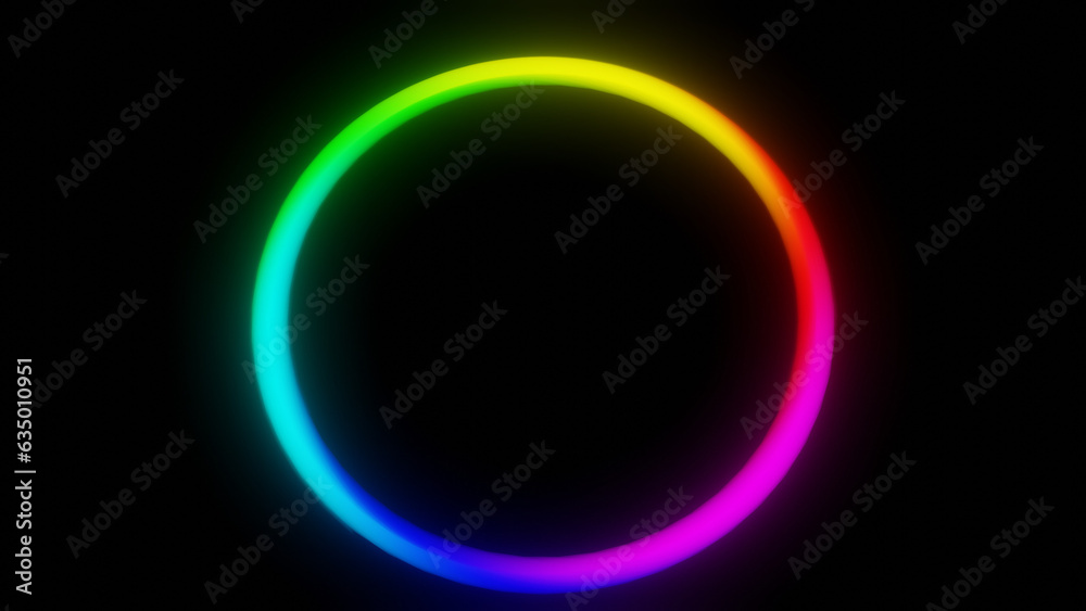 iris glow circle