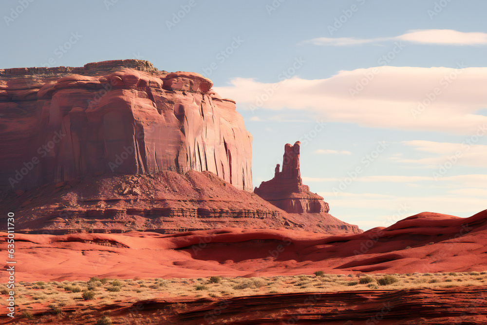 Valley state country style landscape, national park