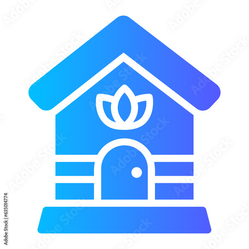 garden shed Gradient icon