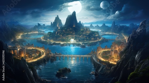 Atlantis island photo