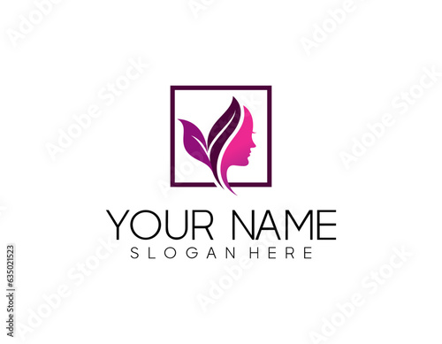 vector beauty salon or hairdresser icon designs isolated on white background